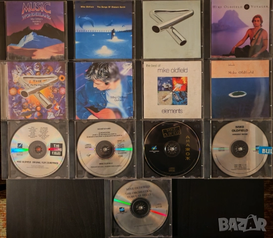 Mike Oldfield CD дискове - неофициални матрични