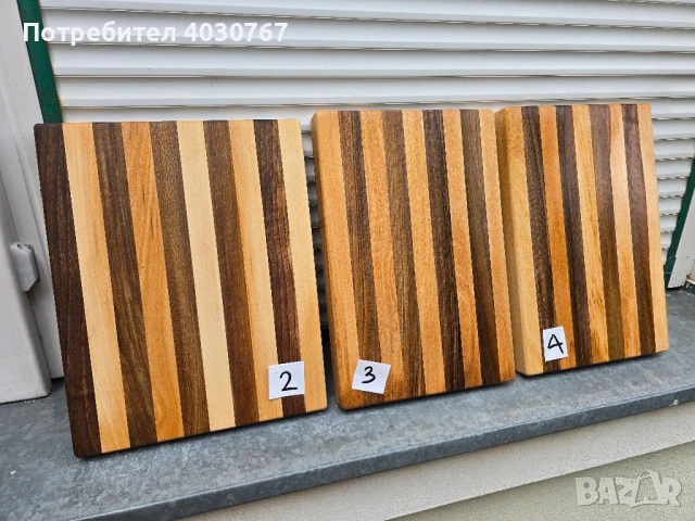 Дъски за рязане "face grain" и "end grain", снимка 5 - Аксесоари за кухня - 50773687