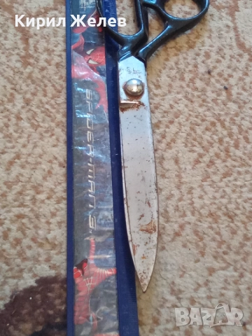 Стара шивашка ножица 50584, снимка 9 - Антикварни и старинни предмети - 52127284