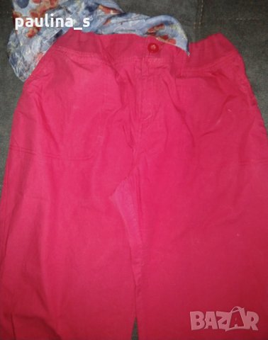 Два различни броя / Червен памучен панталон "Identic" и джинси "Jackpot" / голям размер , снимка 4 - Панталони - 26213848