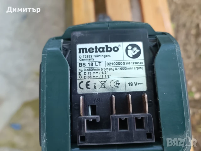 Metabo BS 18 LT тяло на винтоверт, снимка 5 - Винтоверти - 51208492