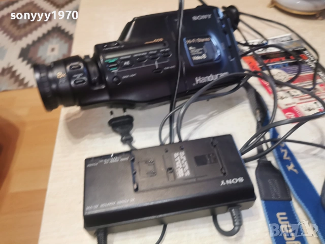 SONY CCD-F550E VIDEO 8 MADE IN FRANCE 0802251942, снимка 8 - Камери - 53405519