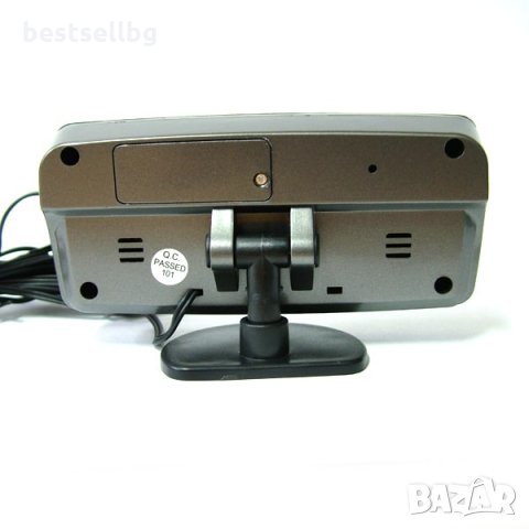 Електронен часовник термометър вътрешна външна температура сонда кола, снимка 3 - Други - 29054732