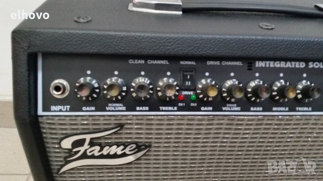 Усилвател за китара Fame GX60R, снимка 6 - Ресийвъри, усилватели, смесителни пултове - 28942369