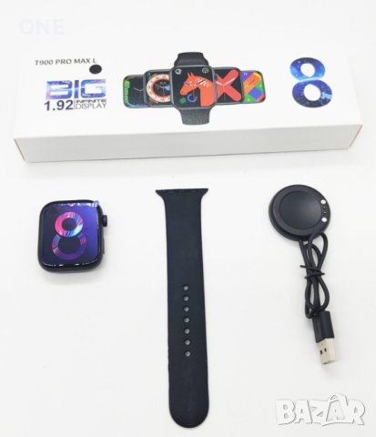 Смарт часовник T900 Pro Max L Series 8 с цветен 1.92 inch TFT дисплей touch screen дисплей