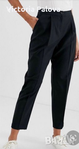 Модерен стилен вълнен панталон,мъжка кройка