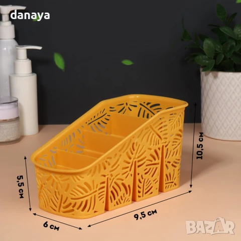 6051 Сушилник за прибори органайзер за бюро с 4 отделения, снимка 9 - Органайзери - 51264160