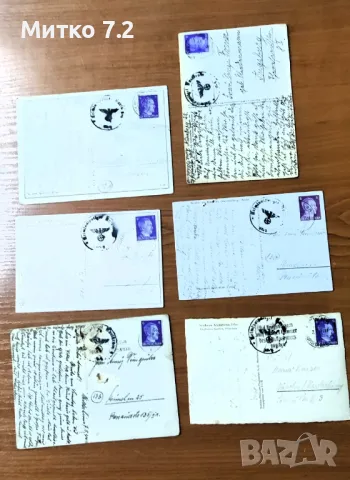 Лот  стари антикварни картички, снимка 12 - Колекции - 48460991