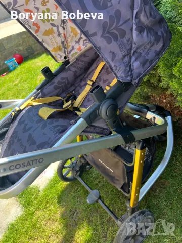 С ГАРАНЦИЯ Количка COSATTO giggle 3В1  natural trail, снимка 10 - Детски колички - 50159855