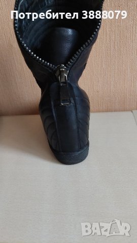 Боти със скрита платформа , снимка 2 - Дамски ботуши - 44095308