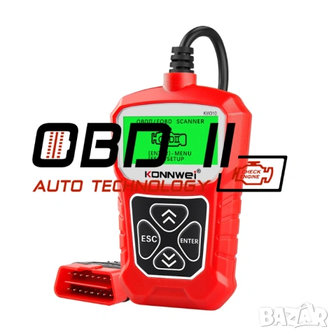 Универсална Авто Диагностика Konnwei KW310, снимка 3 - Аксесоари и консумативи - 53197375
