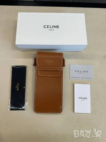 калъф, кутия, сертификат за очила celine