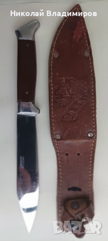 Нож Велико Търново стар като нов запазен , снимка 6 - Ловно оръжие - 52789289