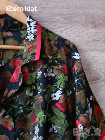 Дамска риза на цветя , снимка 2 - Ризи - 43870179