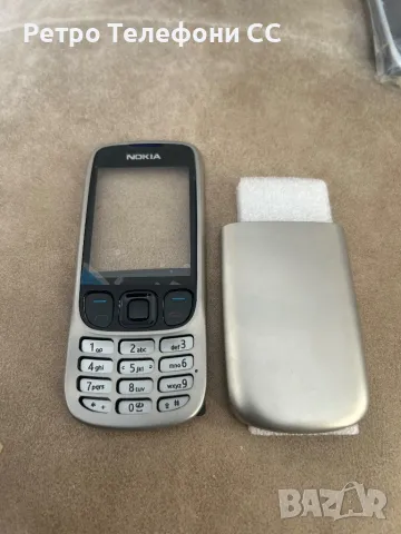 Nokia 6303 панел сив и черен, снимка 1 - Резервни части за телефони - 49234564