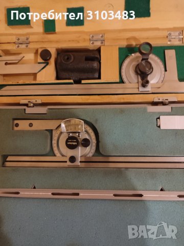 Оптични ъгломери "Mitutoyo" Japan/ "VIS" Poland, снимка 6 - Стругове - 44846218