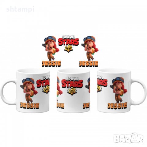 Чаша Brawl Stars Jessie 3 Brawl Stars MUG