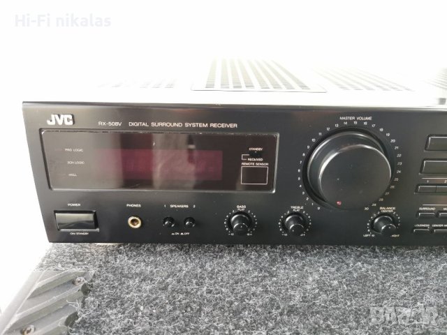 Усилвател Ресийвър съраунд JVC RX-508VBK, снимка 2 - Ресийвъри, усилватели, смесителни пултове - 40828657