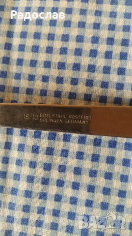 позлатени лъжици Solingen , снимка 3 - Прибори за хранене, готвене и сервиране - 43855070