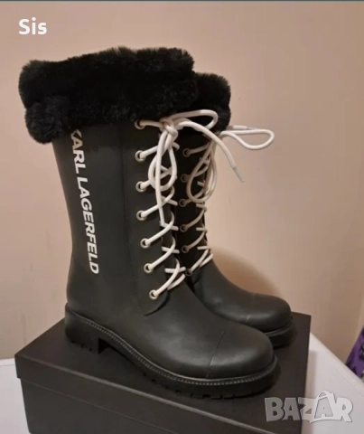 Нови! Дамски  ботуши- Karl Lagerfeld , снимка 7 - Дамски ботуши - 52131280