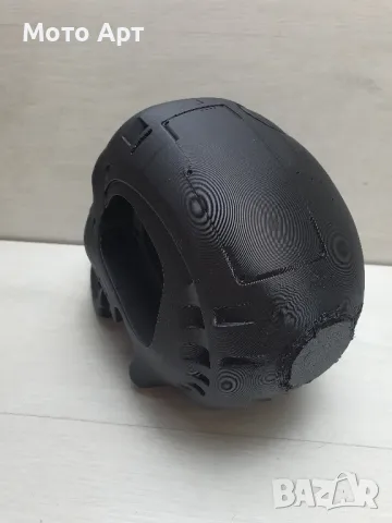 3D Глава на Терминатор Т 800 Termonator Endoskeleton Голям Размер Декоративна, снимка 4 - Декорация за дома - 48522287