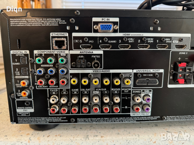 Onkyo TX-NR609, снимка 9 - Ресийвъри, усилватели, смесителни пултове - 44847177