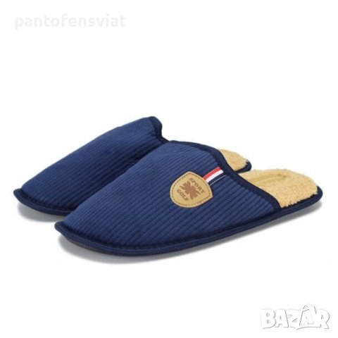 Мъжки ортопедични чехли Runners син 41/46