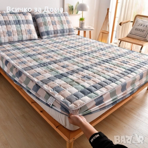 Капитониран чаршаф, снимка 2 - Спално бельо - 53479788