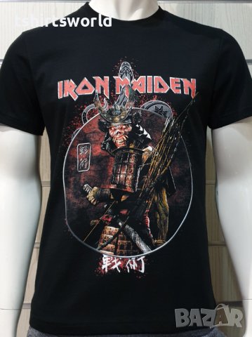 Нова мъжка тениска на музикалната група IRON MAIDEN - Senjutsu Samurai Eddie Snake Death, снимка 10 - Тениски - 37106898