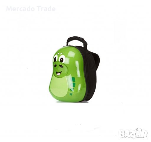 Комплект Mercado Trade, Куфар и раница, За деца, Зелен, снимка 8 - Кенгура и ранички - 40177706
