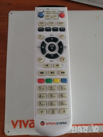 Дистанционно за приемник IPTV на Vivacom , снимка 2 - Приемници и антени - 52061329