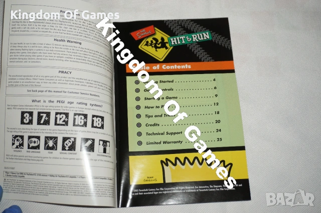 Рядка игра за PS2 The Simpsons: Hit & Run , снимка 6 - Игри за PlayStation - 53402484