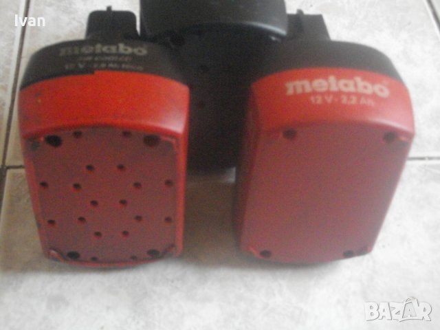 METABO-2.0A-NiCd-2.2A-Li-ion-Батерия-Метабо-12 Волта-2,0-2,2А-Li-Power-Air COOLED-NiCd-ДОБРА, снимка 5 - Други инструменти - 36731641