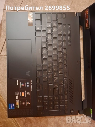 Asus TUF Gaming F15 FX507VV-LP250, 15.6" FHD IPS 144Hz, i7-13620H, 16GB, 512GB SSD, RTX 4060 8GB, Me, снимка 4 - Лаптопи за игри - 53271406