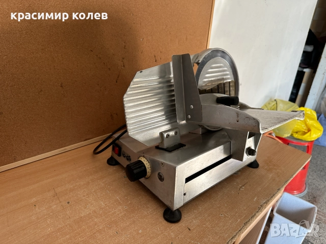 професионална немска слайс машина, снимка 4 - Обзавеждане на кухня - 52809175