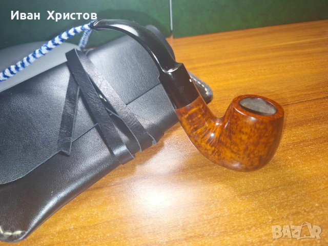 Лула DUNHILL AMBER ROOT-Made in England 01-Прекрасна лула от най-висок клас!!!, снимка 4 - Лули - 43597851