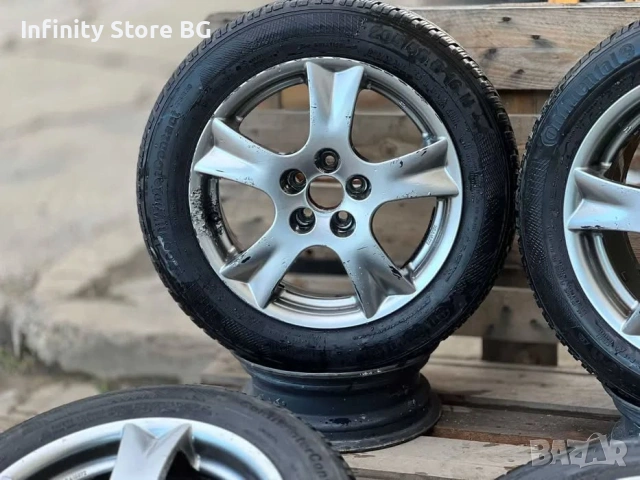 🚗❄️ Комплект джанти 16” за Alfa Romeo 147 + зимни гуми❄️🚗, снимка 4 - Гуми и джанти - 53462246