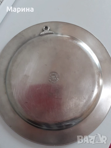 Пано -чиния за стена от калай Antik*Vintage #56, снимка 6 - Антикварни и старинни предмети - 52183242