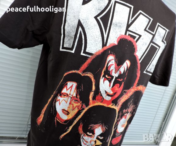 Kiss 2016 official merch- мъжка тениска размер L, снимка 4 - Тениски - 44117161