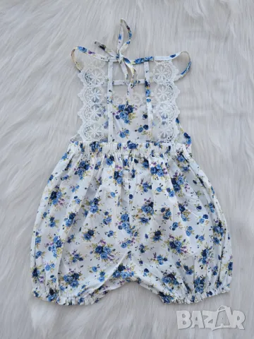 Детски летен гащеризон 12 месеца НОВ, снимка 11 - Бебешки гащеризони - 49998109