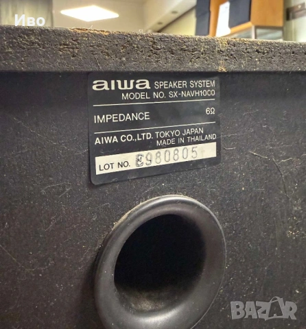 Тонколони трилентови Аiwa sx-navh1000, снимка 3 - Тонколони - 53403737