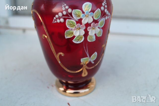 Ваза бохемия, снимка 8 - Други ценни предмети - 43684805