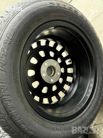 Оригинални Джанти BORBET 18 ки 5x118 С гуми CONTiNENTAL CROSS CONTACT 255 / 55 R 18 (чисто нови) , снимка 6 - Гуми и джанти - 52527698