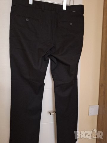 Мъжки черен панталон Теодор,номер 52, снимка 3 - Панталони - 43347501