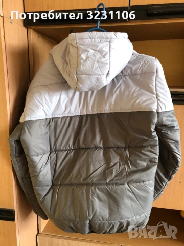 Зимно мъжко яке в два цвята, снимка 2 - Якета - 53079262