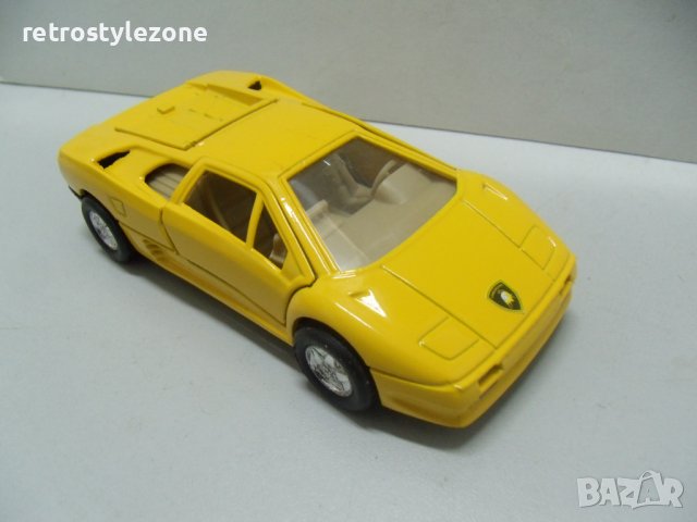 № 7310 стар макет автомобил Lamborghini Diablo - Mini Flitzer - WELLY  - размер 11 / 5 / 3,5 см  , снимка 11 - Други ценни предмети - 43467883