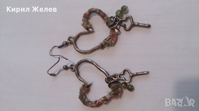 Арт обеци ръчна изработка -74211, снимка 2 - Обеци - 28782946