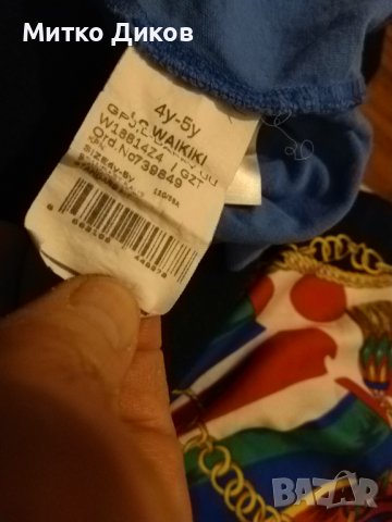 Daffy Duck Waikiki маркова детска блуза отлична 104-110см  4-5год., снимка 6 - Детски Блузи и туники - 43676784