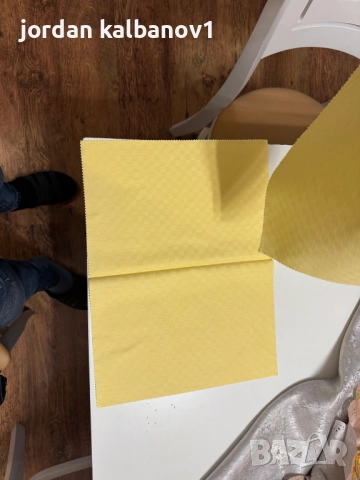 Салфетки от плат 2бр. в пакет само 4лв. пакета цвят Жълт и Прасковен, снимка 2 - Други стоки за дома - 52531404