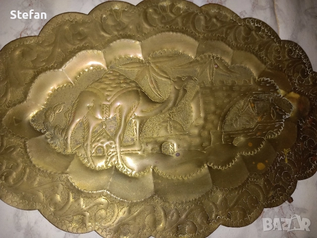 Месингови паници за стена